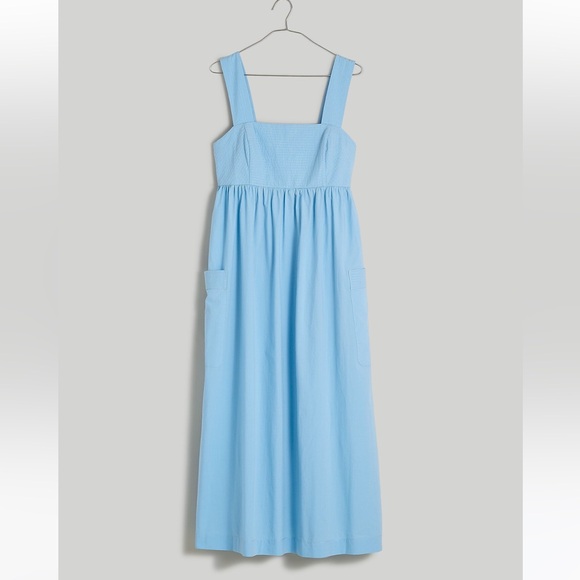 Madewell Light Blue Midi Dress - Picture 5 of 11